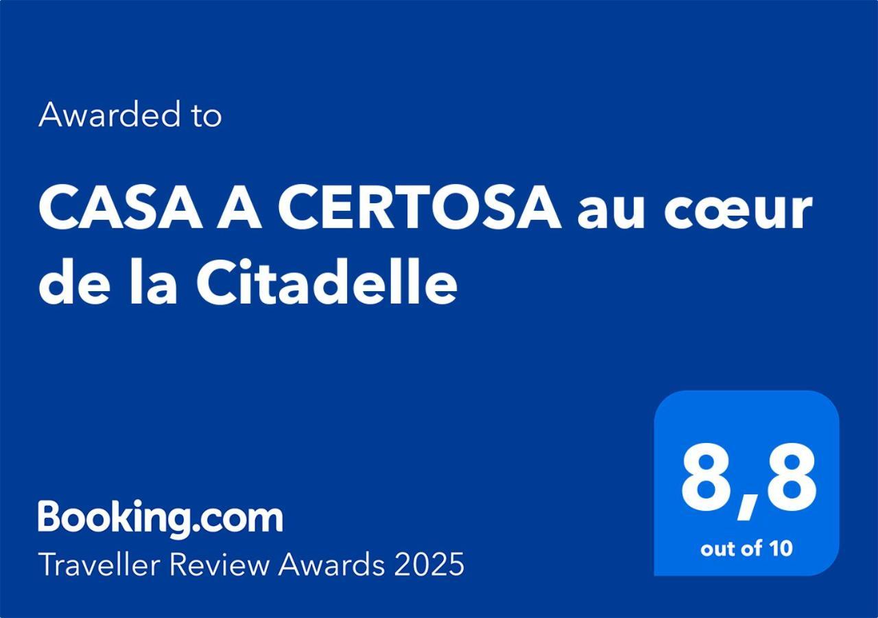 Ferienwohnung Casa A Certosa Au Coeur De La Citadelle Bastia  Exterior foto